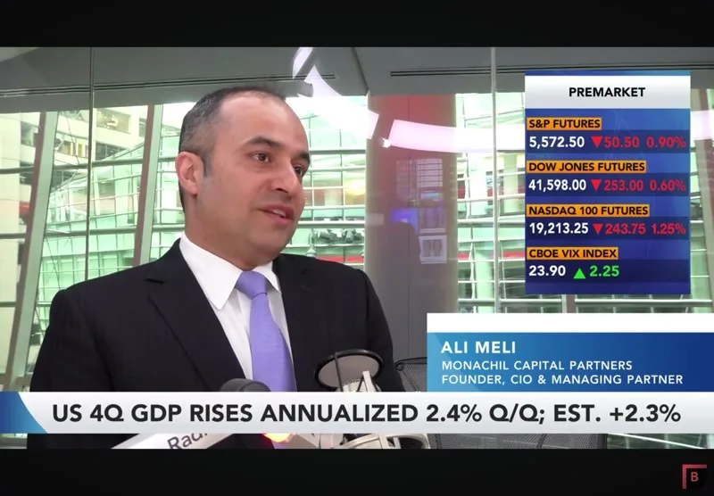 Ali Meli on Bloomberg